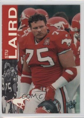1995 REL CFL Stu Laird #8 z9k