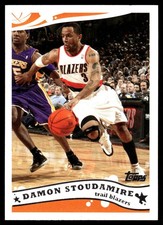 Damon Stoudamire 2005-06 Topps #49 Trail Blazers NBA READ FREE SHIP AutographDen