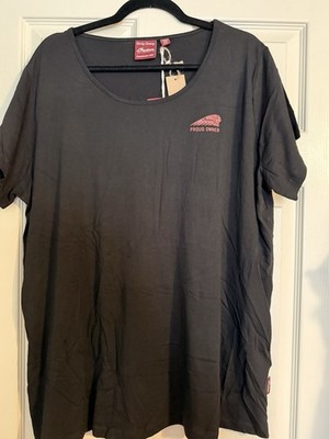 Women s Authentic Indian Motorcycle Black Roadmaster Owner 2XL Tshirt NWT