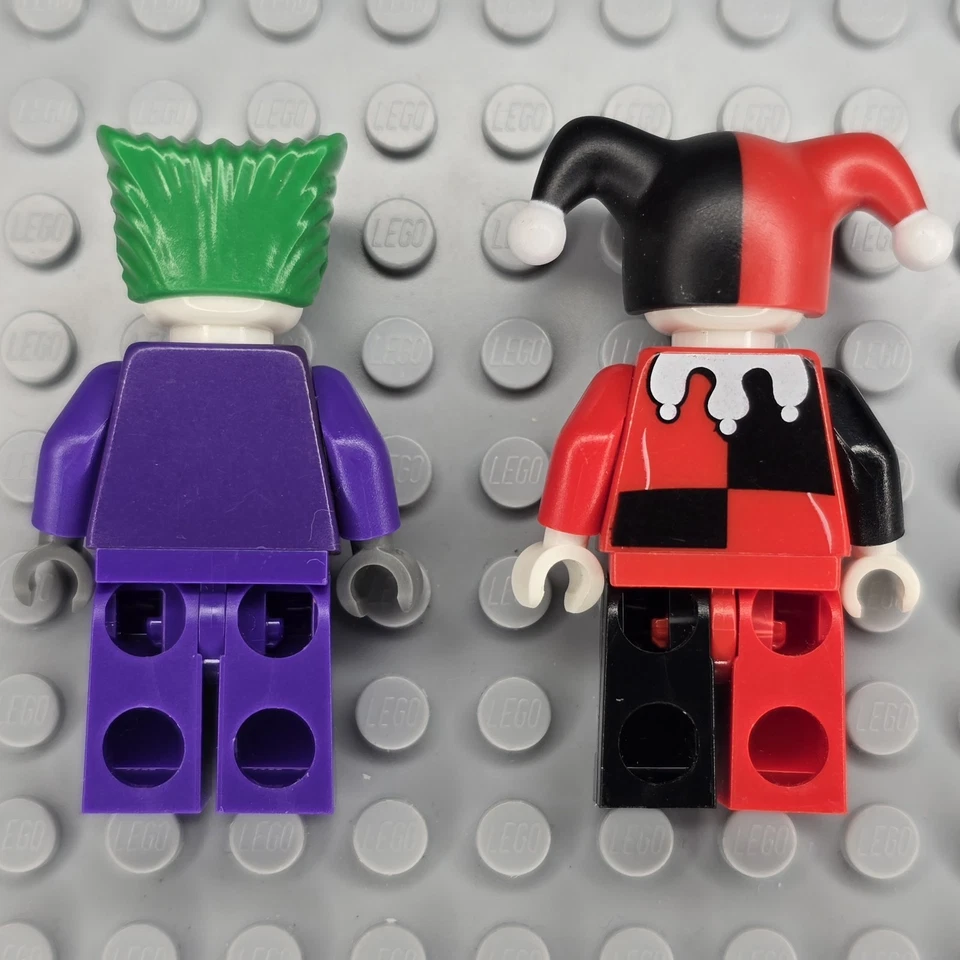 Lego BATMAN Minifigures Lot BAT005 The Joker BAT026 Harley Quinn - Image 2 of 4