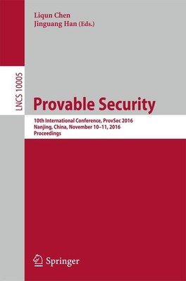 Provable Security Liqun Chen