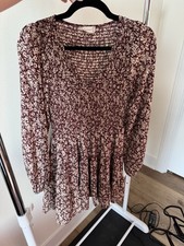 Women’s Altar’d State Mini Dress Long Sleeve size small