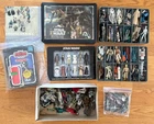 Vintage Star Wars Kenner Action Figure Lot Carrying Case Cardbacks