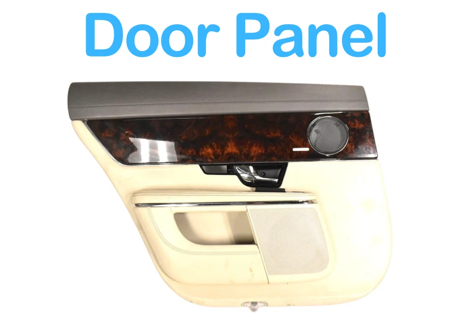 Painel interno da porta traseira esquerda do lado do motorista 10-15 Jaguar XJ AW93-F274A31-K fabricante de equipamento original - Imagem 3 de 4