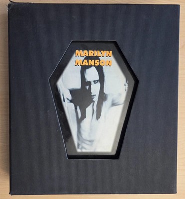 MARILYN MANSON Coffin Box Used - READ Box and Book only
