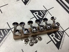 Grover Mini Rotomatic In Line Tuners Tuning Keys Nickel Right Hand