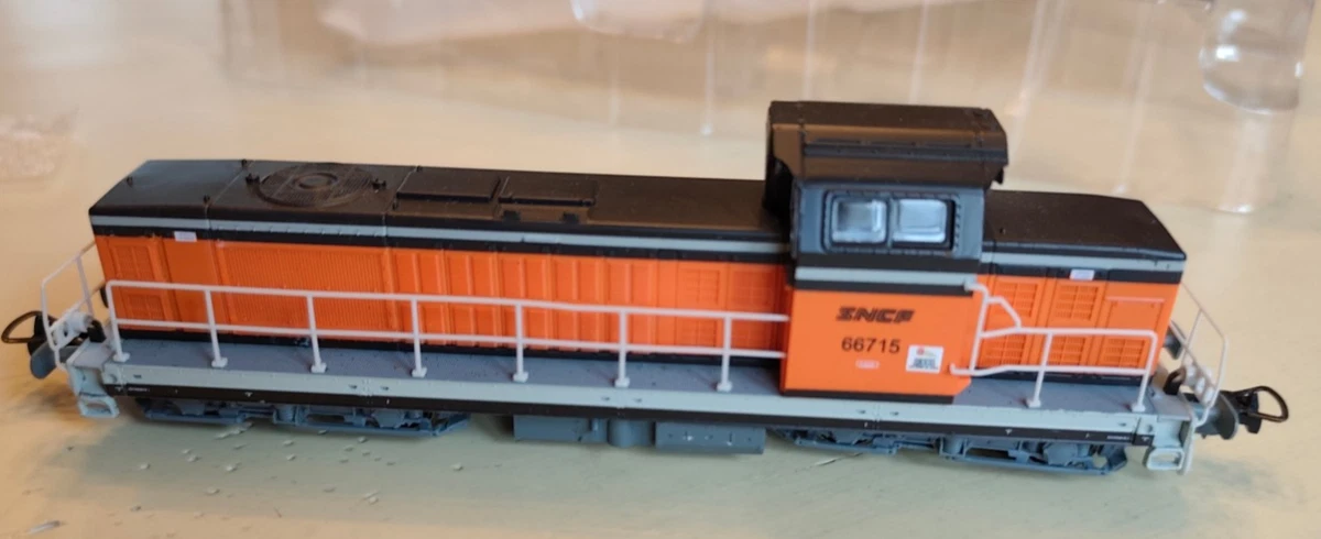 Locomotive Diesel R37 HO41112 BB 63926 SNCF - Livrée Orange Dépôt Villeneuve Epoque V