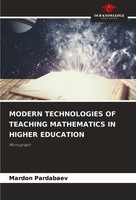 Modern Technologies OF Teaching Mathematics IN Higher Education Monograph Buch