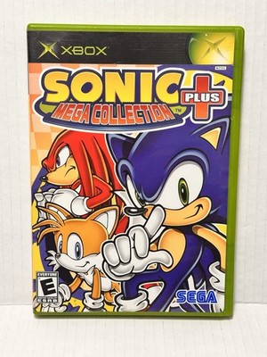 Sonic Mega Collection Plus (Microsoft Xbox, 2004) Complete CIB