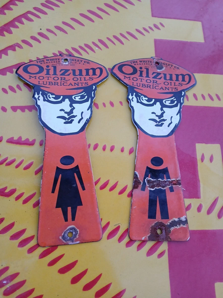 Oilzum In Collectible Gas & Oil Advertising Signs for sale | eBay