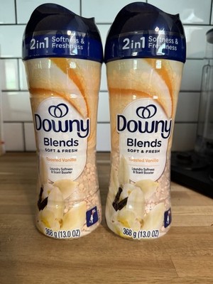 (2) DOWNY Comfy COZY Collection Toasted Vanilla Laundry Scent Booster Beads 13oz