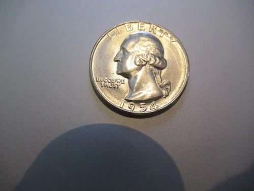 1954-S Silver Washington Quarter BU Gem Uncirculated