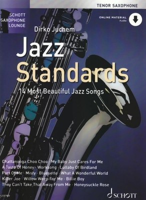 Noten JAZZ STANDARDS Juchem Dirko Tenorsax incl. download Code ED 21276D