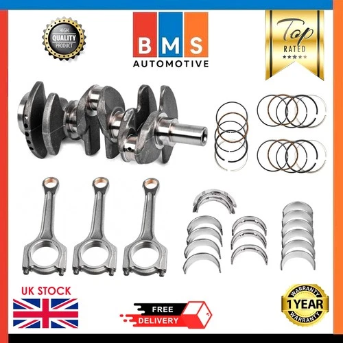 FORD ECOBOOST 1.0L PETROL CRANKSHAFT WITH ENGINE REBUILD KIT FOCUS FIESTA NEW
