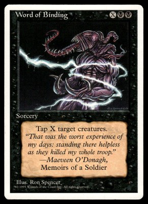 Fourth Edition Word of Binding