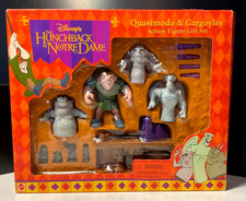 Disney Hunchback of Notre Dame QUASIMODO GARGOYLES Action Figure Complete Box