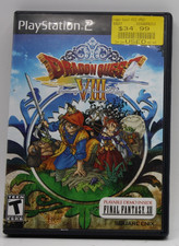 Square Enix Dragon Quest VIII Journey of the Cursed King PS2 Disc/Case/Manual