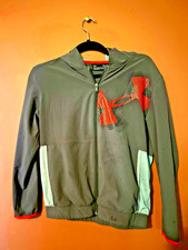 Under Armour Jacket Youth Medium Long Sleeve Hooded Front Pockets Full Zipper