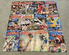 World Soccer Magazine 1992 - 1993. 12/12 Issues Complete Year In VGC.