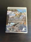 AIR CONFLICTS: Pacific Carriers PS3 (PlayStation 3, 2013) Complete With Manual