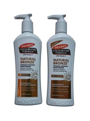 Palmers Cocoa Butter Natural Bronze Gradual Tanning Lotion 250ml 2er Pack