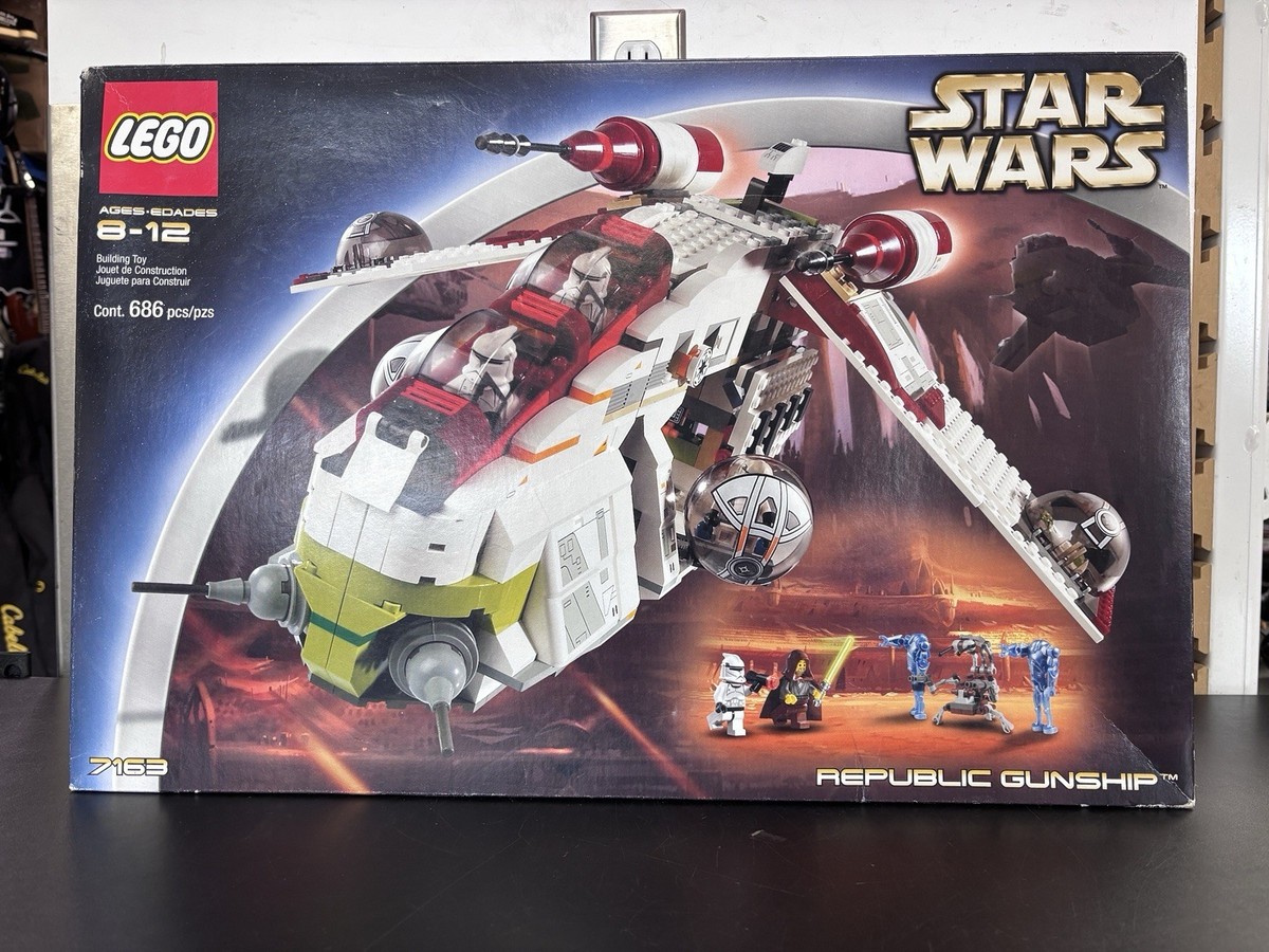 Lego Star Wars 7163 Republic Gunship OPEN BOX, SEALED BAGS | eBay