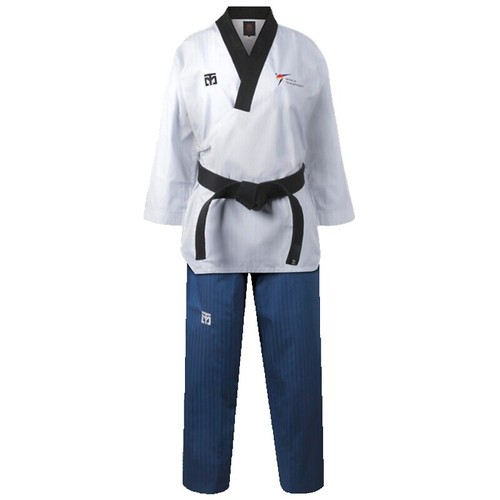 Mooto Drive3 Taekwondo Shoes - Unisex Convertible TKD Shoes (White/Black)