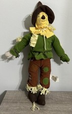 Vintage Wizard of Oz Plush Scarecrow 14" Doll Soft Stuffed by Nanco- Estate Find