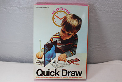 Vintage Pressman Play Hour Quick Draw Drawing Made Easy #2280