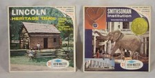 Vintage View Master Reels Smithsonian Lincoln Heritage Trail