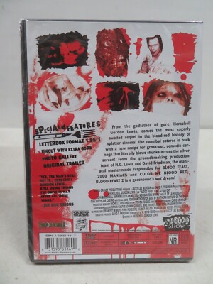 BLOOD FEAST 2--SHRIEK SHOW DVD--NEW AND SEALED! | eBay