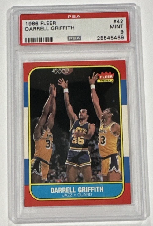 Darrell Griffith trading card