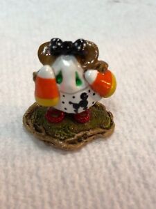 Special Color Wee Forest Folk Little Girl Candy Corn Kid with Poodle Skirt