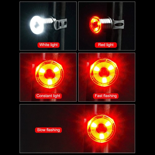 LED Bike Front Rear Light Set Bicycle Headlight Taillight+Battery eBay