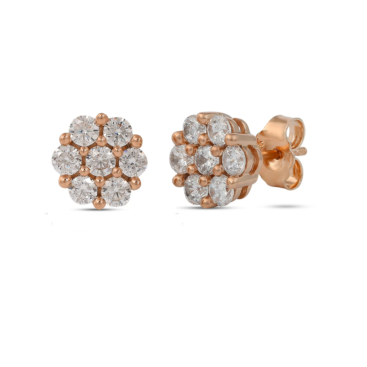 Diamond Stud Earrings - JD SOLITAIRE