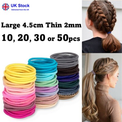 Girls Elastic Hair Bands In Colorful Styles For Easy Styling