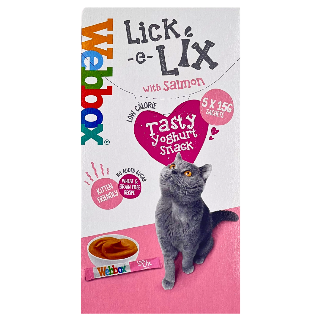 Webbox Lick e Lix 5pcs (Bulk Deal Case of 17) Yoghurt Cat Treat