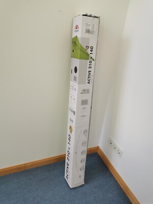 DOPPLER Kurbelschirm Active Auto Tilt 210x140cm - höhenverstellbar anthrazit
