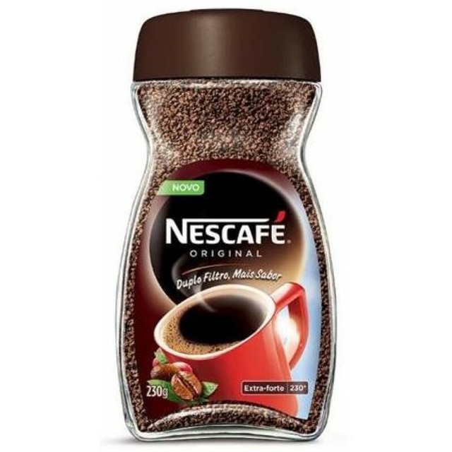Nescafe Coffee Original EXTRAFORTE 230g Extra Strong 100 Cafe 2 X Jar