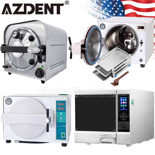 Sterilizzatore Autoclave Medicale Odontoiatrico 14L/18/22L Attrezzatura Sterilizzazione a Vapore - Foto 1 di 52