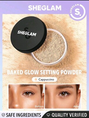 SHEGLAM gebackene Glüheinstellung Pulver-Cappuccinoölkontrolle lose Einstellung...