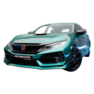 3M 1080 Scotchprint Gloss Atomic Teal Vinyl Car Wrap Film | G356