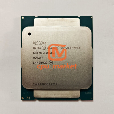 Intel Xeon E5-2687W v3 SR1Y6 3.1GHz 10 Cores 160W LGA2011-3 CPU Processor