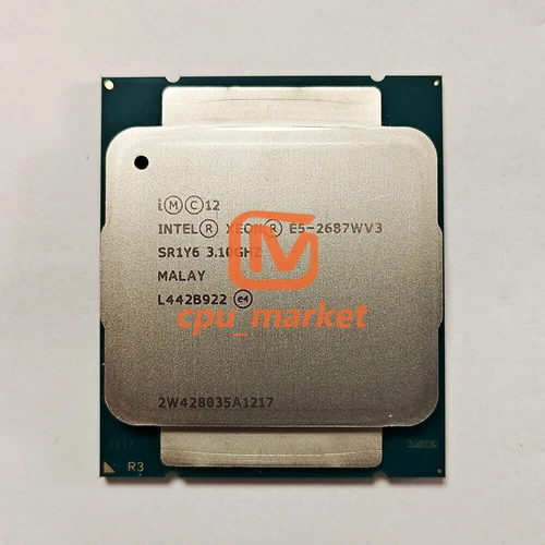 Intel Xeon E5-2687W v3 SR1Y6 3.1GHz 10 Cores 160W LGA2011-3 CPU Processor