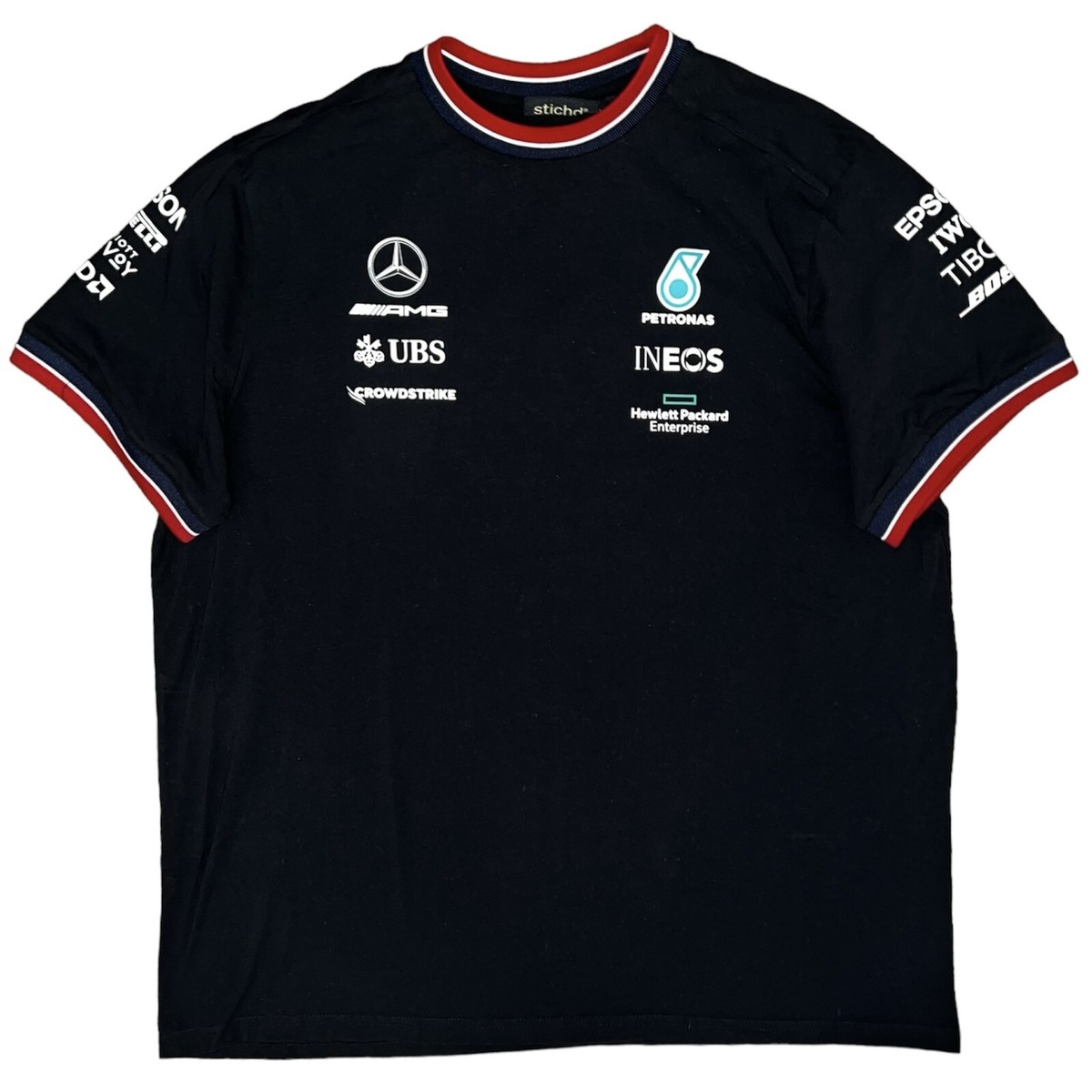 Hilfiger Mercedes F1 Shirt Petronas Tommy Hilfiger Mercedes AMG