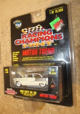 1955 Chevy Bel Air 1:64 Diecast Car Racing Champions Motor Trend Magazine 1998