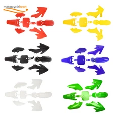 Plastic Fender Fairing Set Body Kits For Honda XR50 CRF50 125CC Pit Dirt Bike
