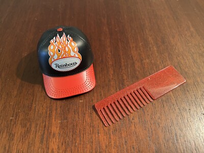 Rainbow High Fashion Baseball Cap Red Comb
