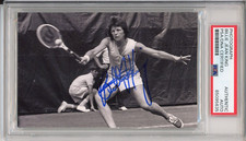 BILLIE JEAN KING SIGNED PHOTOGRAPH PSA DNA COA AUTHENTIC AUTOGRAPH WIMBLEDON