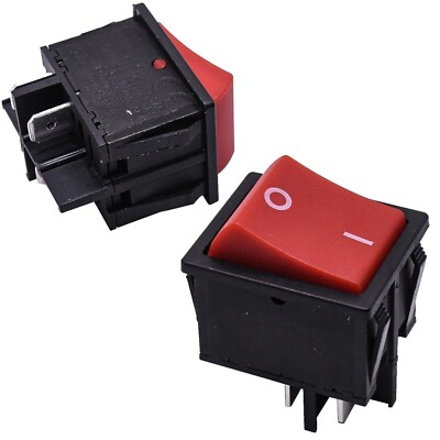 2-Pack an Aus Wippschalter 4-Prong 10A 125V Kompatibel Mit Kedu HY12 Ul Gelistet